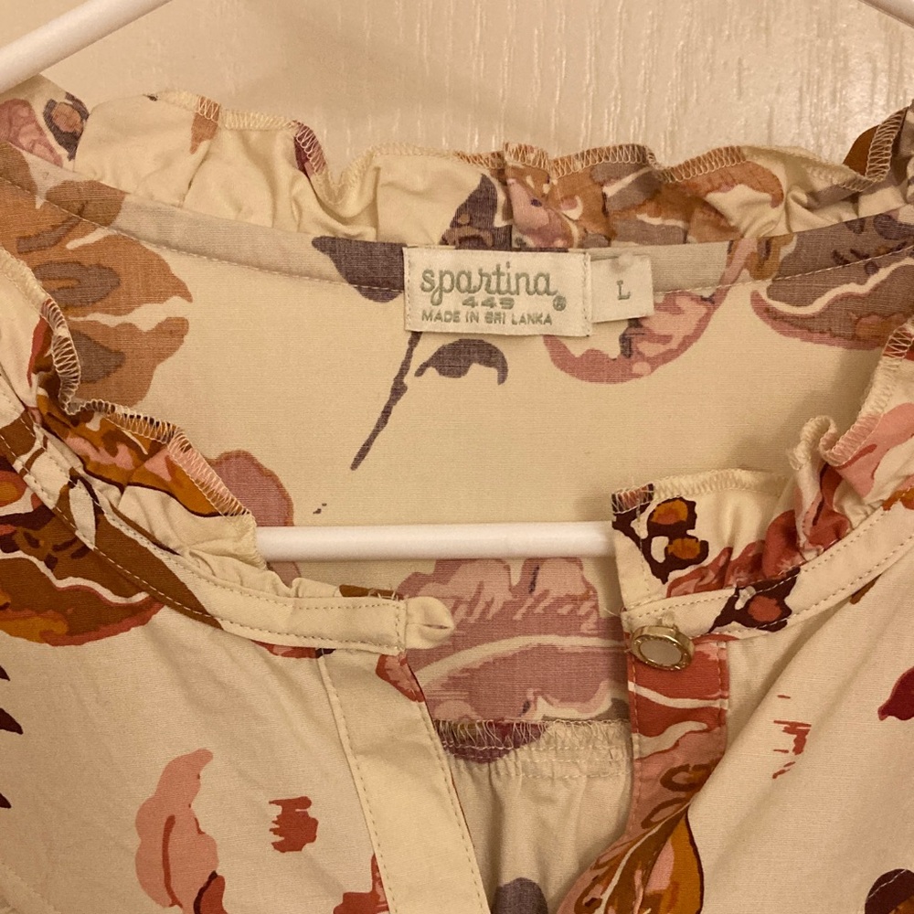 Floral Print Women's Blouse - Picture 2 of 13